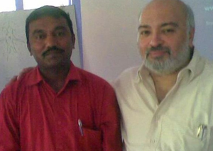 Dr.Shivram with Farooq Buchia - Founder- CASP Bombay