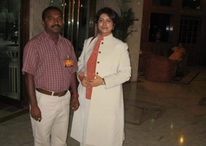 Dr.shivram with Dr.Dhara Bhat- Author of Pyramid Vastu